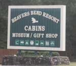 Beavers Bend Sign